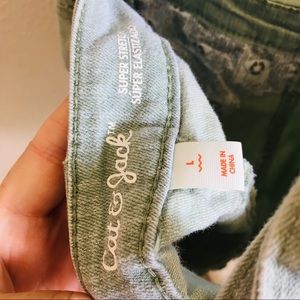 Cat & Jack Bottoms - CAT & Jack girls overalls shortalls denim L splat Cat & Jack Bottoms - CAT & Jack girls overalls shortalls denim L splat
